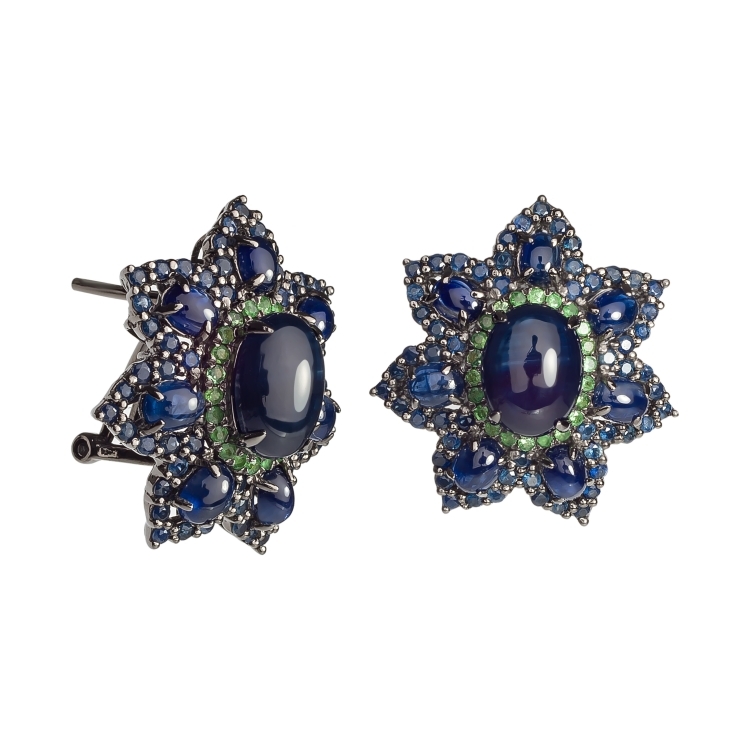 Сережки Rubies and Sapphires ESJ494S