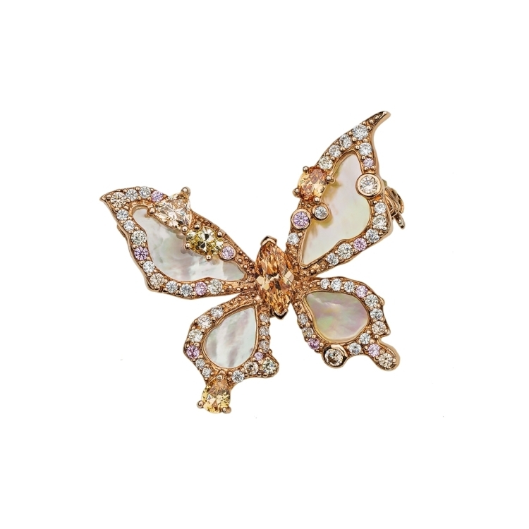 Брошка-кулон Butterfly BRGA308-3