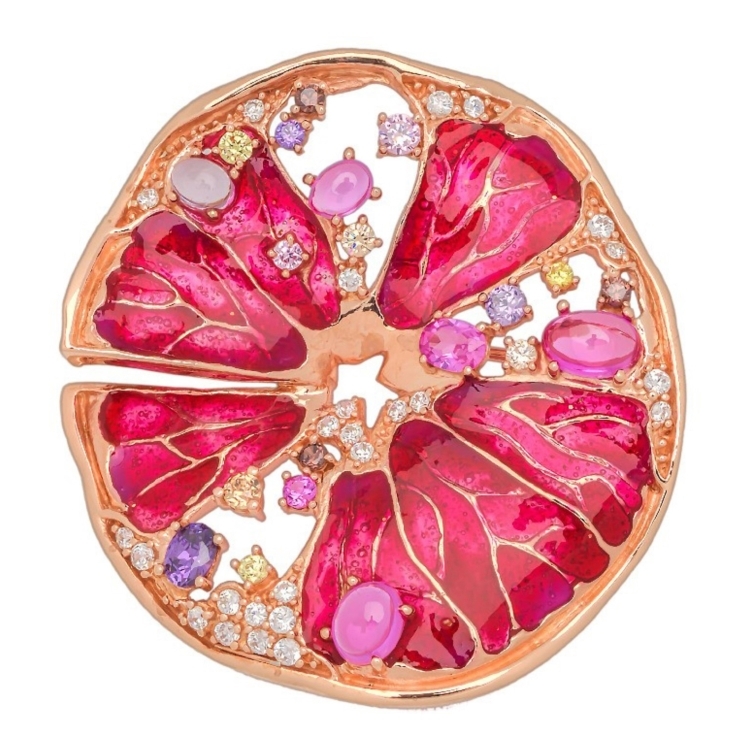 Брошка Exotic BRDS264-3CH