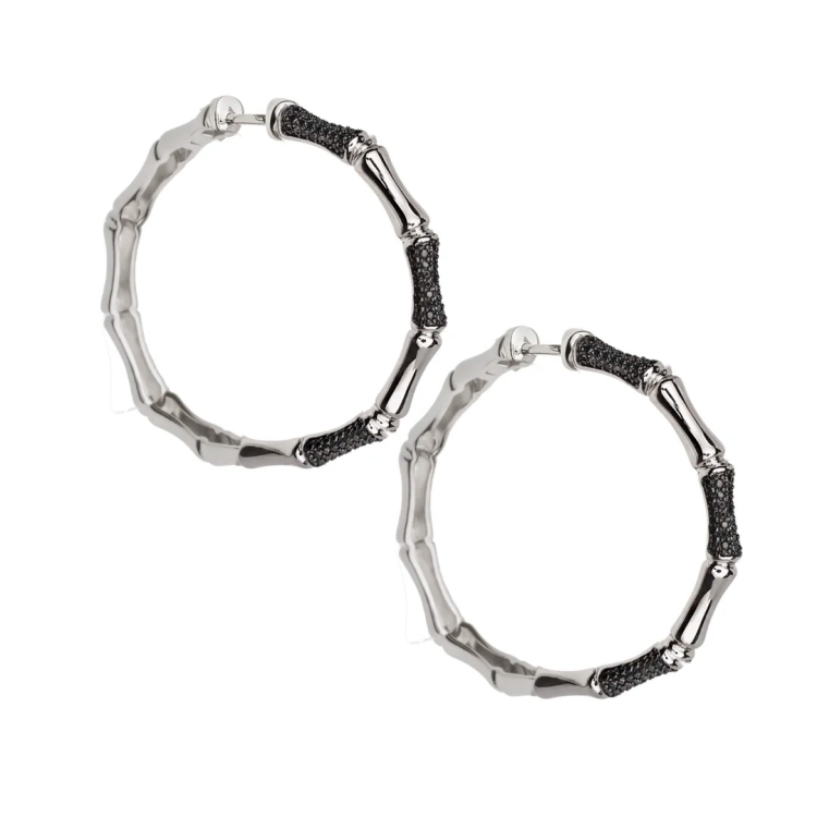 Сережки Bamboo EVB008BL