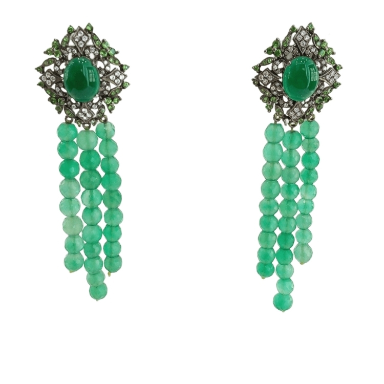 Сережки Rubies and Sapphires ESJ075AG-1