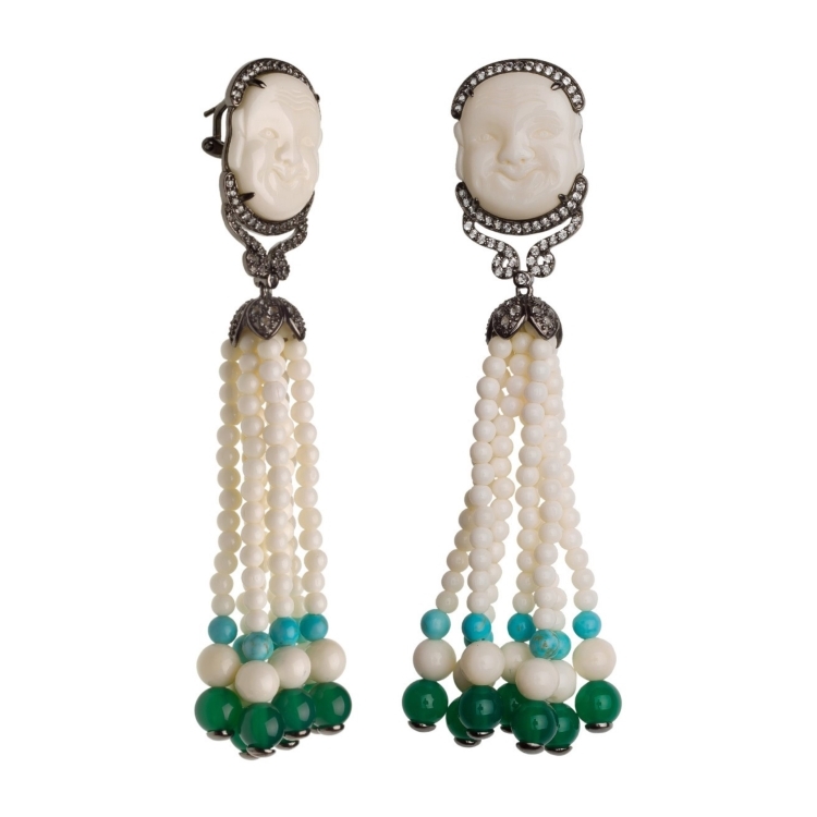 Сережки Buddha EGA252-1