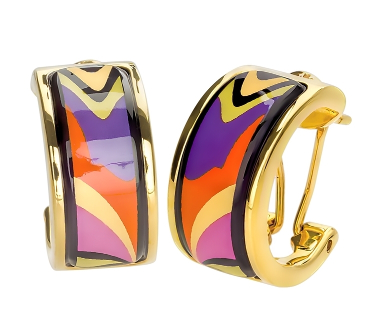 Сережки Art Nouveau ESA007-3G