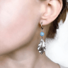 Сережки Leaves EDS409-2-AQ