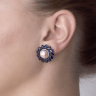 Сережки Rubies and Sapphires ESK116