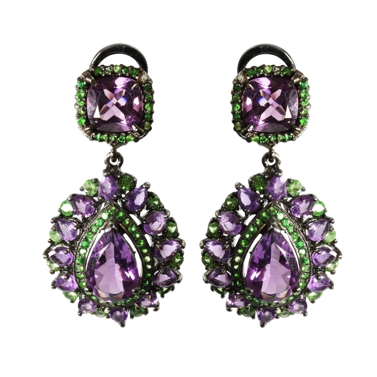 Сережки Rubies and Sapphires EKN178