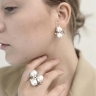 Сережки Butterfly EDS242-2CZ