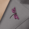 Брошка-кулон Rubies and Sapphires BRSK206R