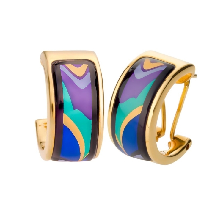 Сережки ESA007-1G Art Nouveau