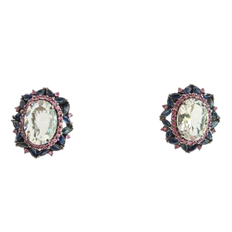 Сережки Rubies and Sapphires ESJ304GAPS